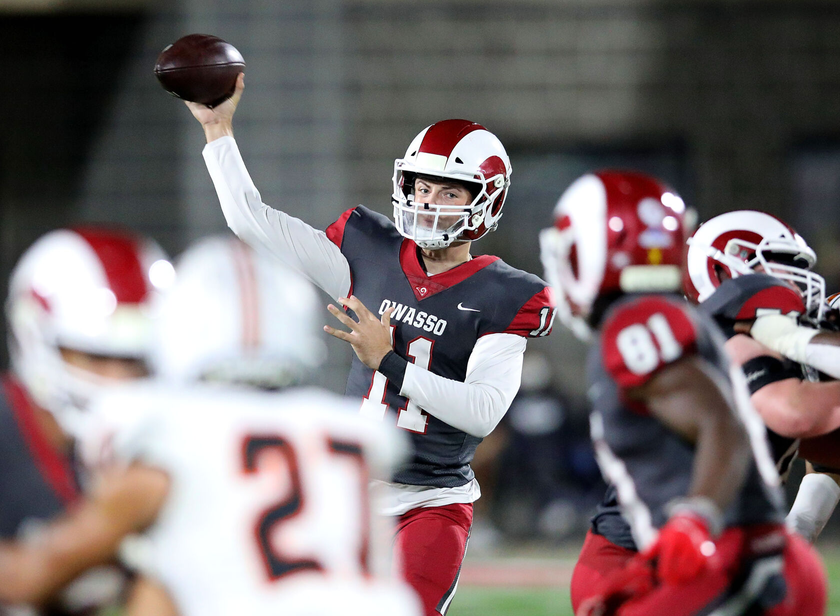 QB Austin Havens, Owasso